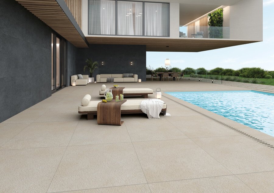 Aménagement carrelage extérieur